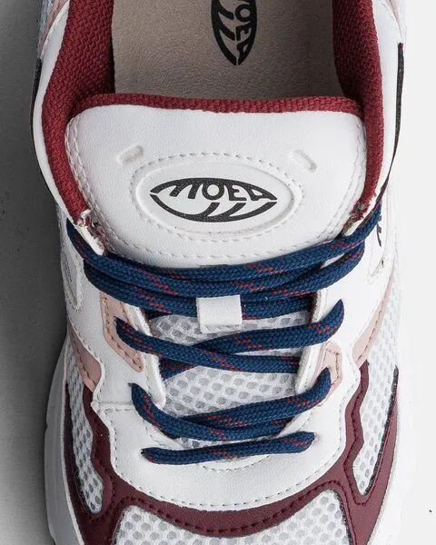 MoEa MoEa Sneakers Rush - White - Grapes, Pink, – Produktbild 4 von 5