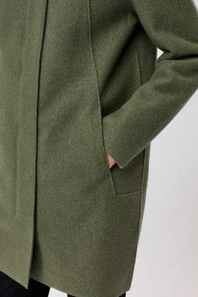 LangerChen LangerChen Parka tailliert aus Walk mit Membran, Sencha (grün), – Produktbild 4 von 4