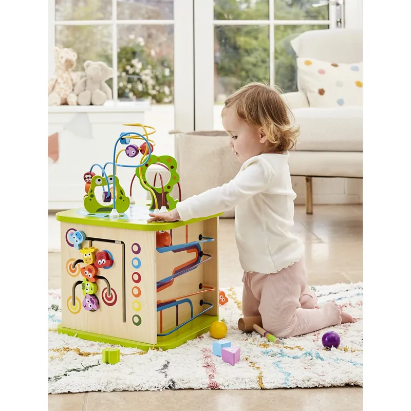 Hape Hape Motorikwürfel kleine Tierchen, Mehrfarbig, – Produktbild 2 von 3