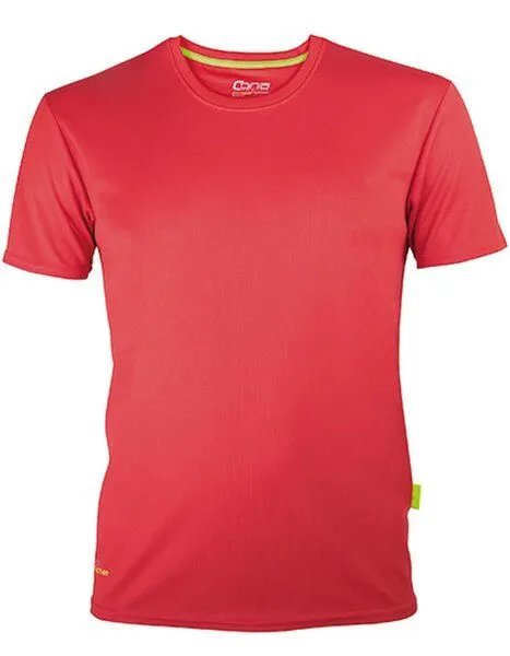 Cona Sports Cona Sports Cona Evolution Mesh Sportsshirt für Herren, Rot, – Produktbild 2 von 3