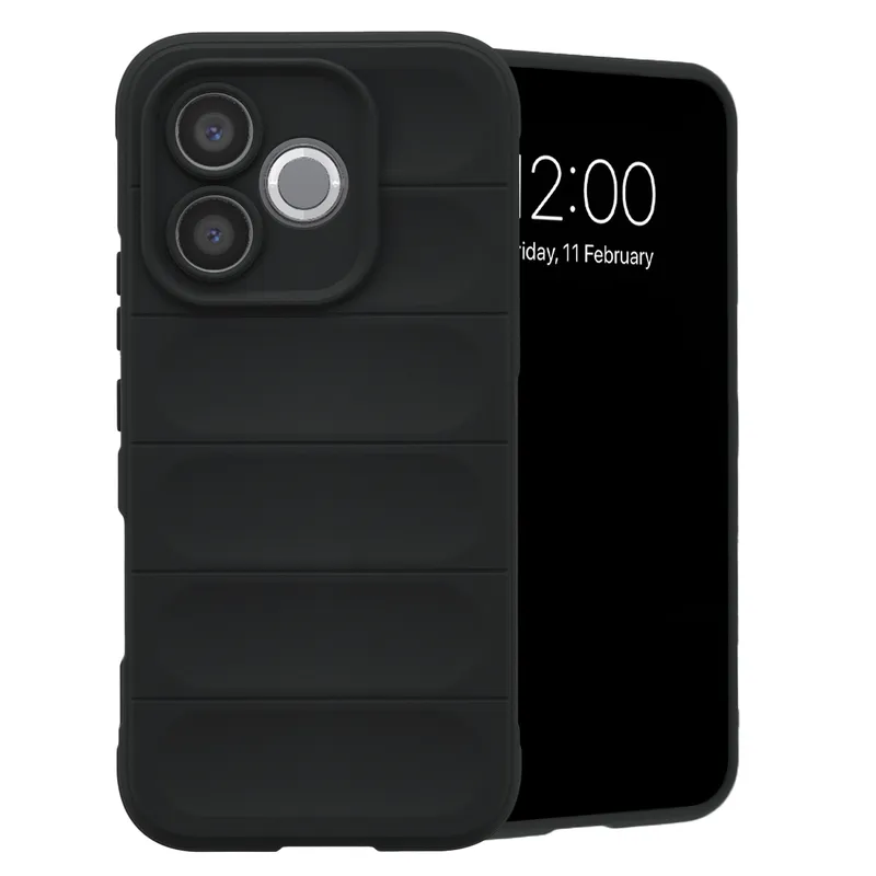 imoshion imoshion EasyGrip Backcover für das Honor 600 Lite, Schwarz, – Produktbild 1 von 1