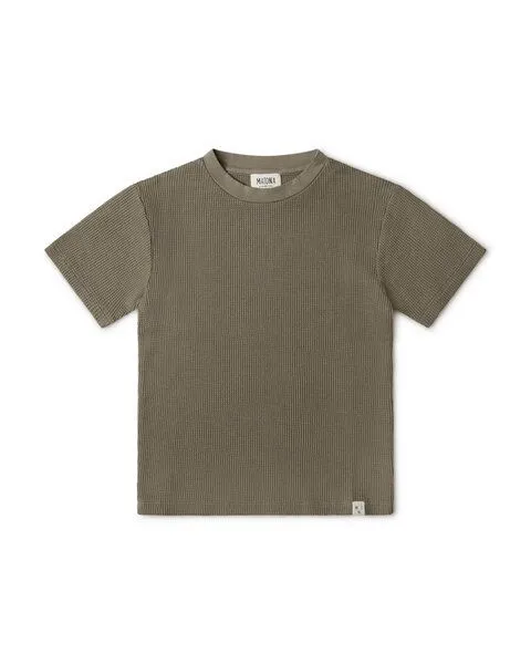 MATONA Matona T-Shirt aus Bio-Baumwolle für Kinder / Basic T-Shirt, Grün, – Produktbild 3 von 4