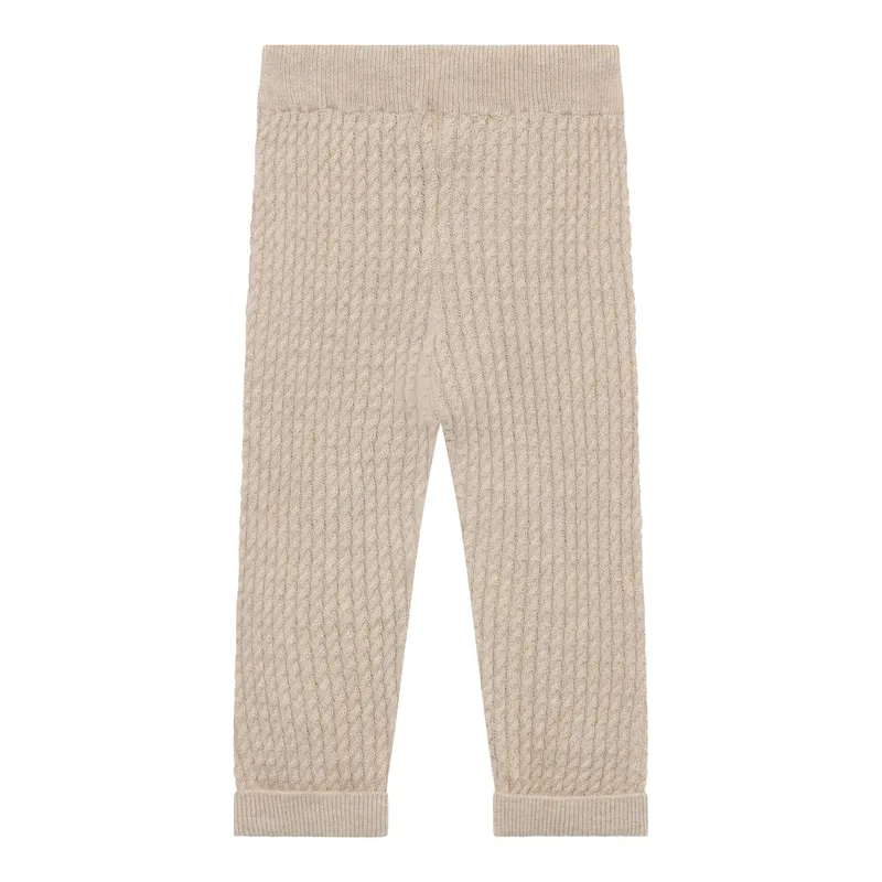 Noppies Noppies Strick-Jogginghose, Beige, – Produktbild 1 von 3