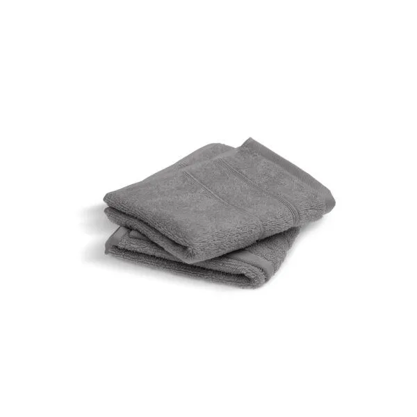 jilda-tex jilda-tex Ocean Safe 5er-Set Gästetuch 100% Bio-Baumwolle Cradle to Cradle (5x 30x50 cm), Anthrazit, – Produktbild 1 von 4
