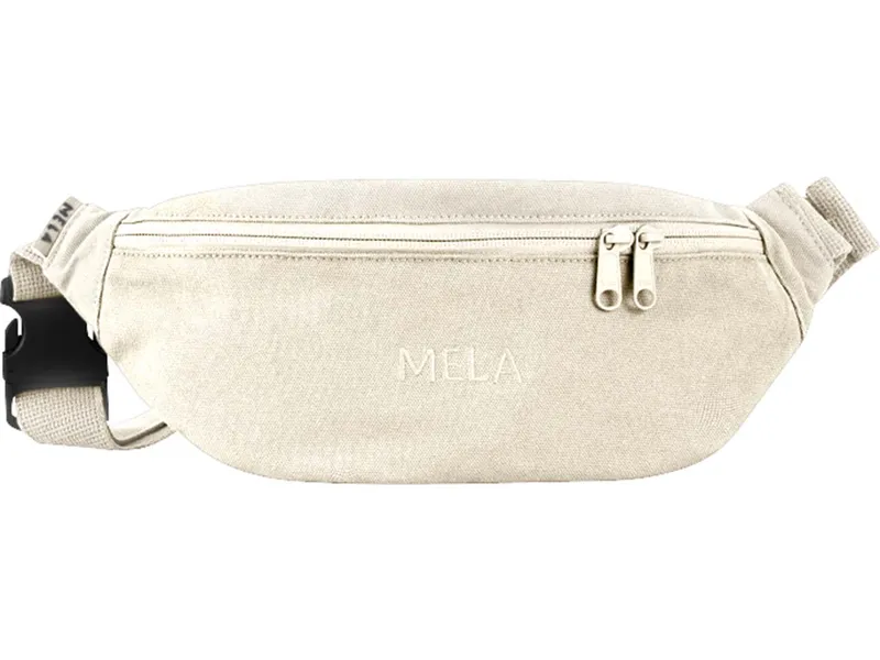MELA Bauchtasche Hip Bag | von MELA | Fairtrade & GOTS zertifiziert, Ecru, – Produktbild 1 von 6