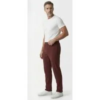 ORGANICATION ORGANICATION POZZAN | Waffel Jogginghose aus Bio-Baumwolle & recyceltem Polyester, Red, – Produktbild 2 von 4