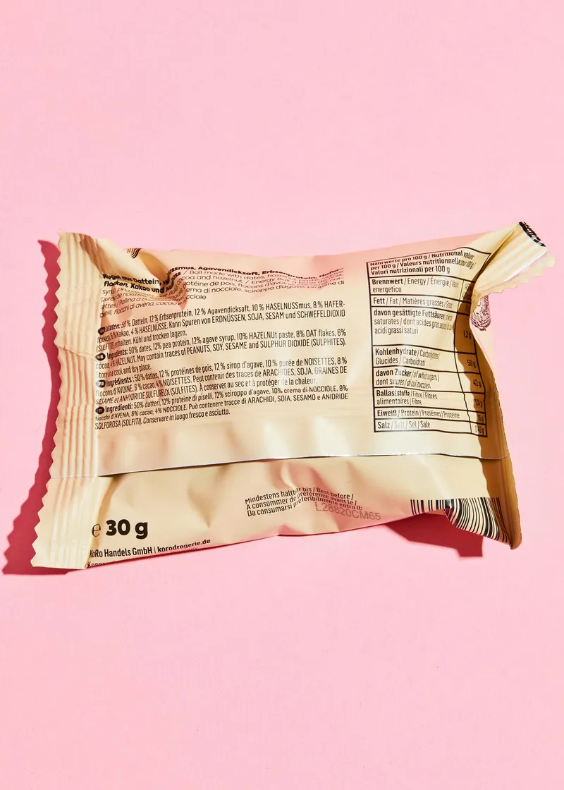 KoRo Protein Ball Brownie 14 x 30 g – Produktbild 5 von 5