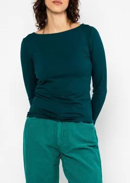 blutsgeschwister Blutsgeschwister Unifarbenes Longsleeve aus Viskose - Sweet Sailorette – Produktbild 1 von 1