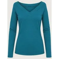 Frija Omina Frija Omina Bio Longsleeve Due, Petrol, – Produktbild 1 von 1