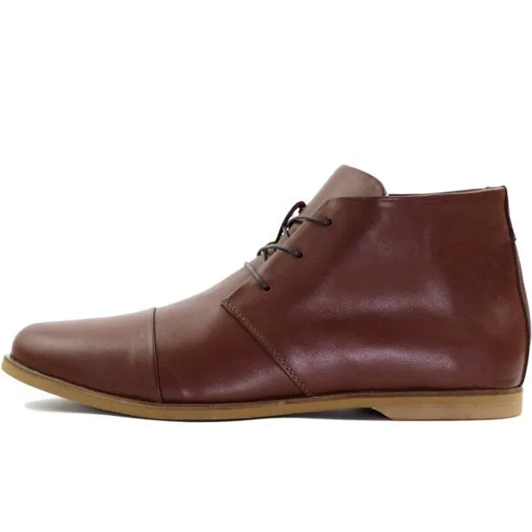 SORBAS SORBAS '87 Leder Boots Schnürschuhe, Auburn, – Produktbild 1 von 4