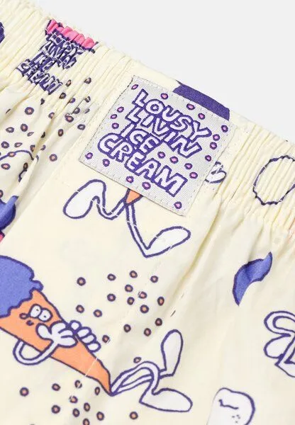 Lousy Livin Lousy Livin Weite Boxershorts ICECREAM aus 100% Bio-Baumwolle – Produktbild 2 von 3