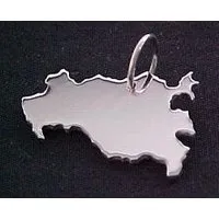 S.W.w. Schmuckwaren S.W.w. Schmuckwaren MECKLEMBURG-VORPOM. Kettenanhänger in 925 Silber – Produktbild 1 von 1