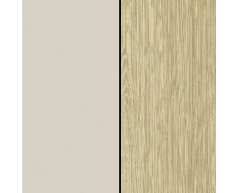 OTTO home Wohnwand New Egypt, (4-St., Breite 290cm), bestehend aus 2 Stauraumvitrinen, 1 Lowboard, 1 Hängeschrank, Braun, – Produktbild 4 von 5