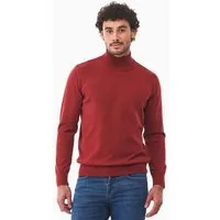 ORGANICATION ORGANICATION Rollkragenpullover aus Bio-Baumwolle, Merlot, – Produktbild 1 von 1