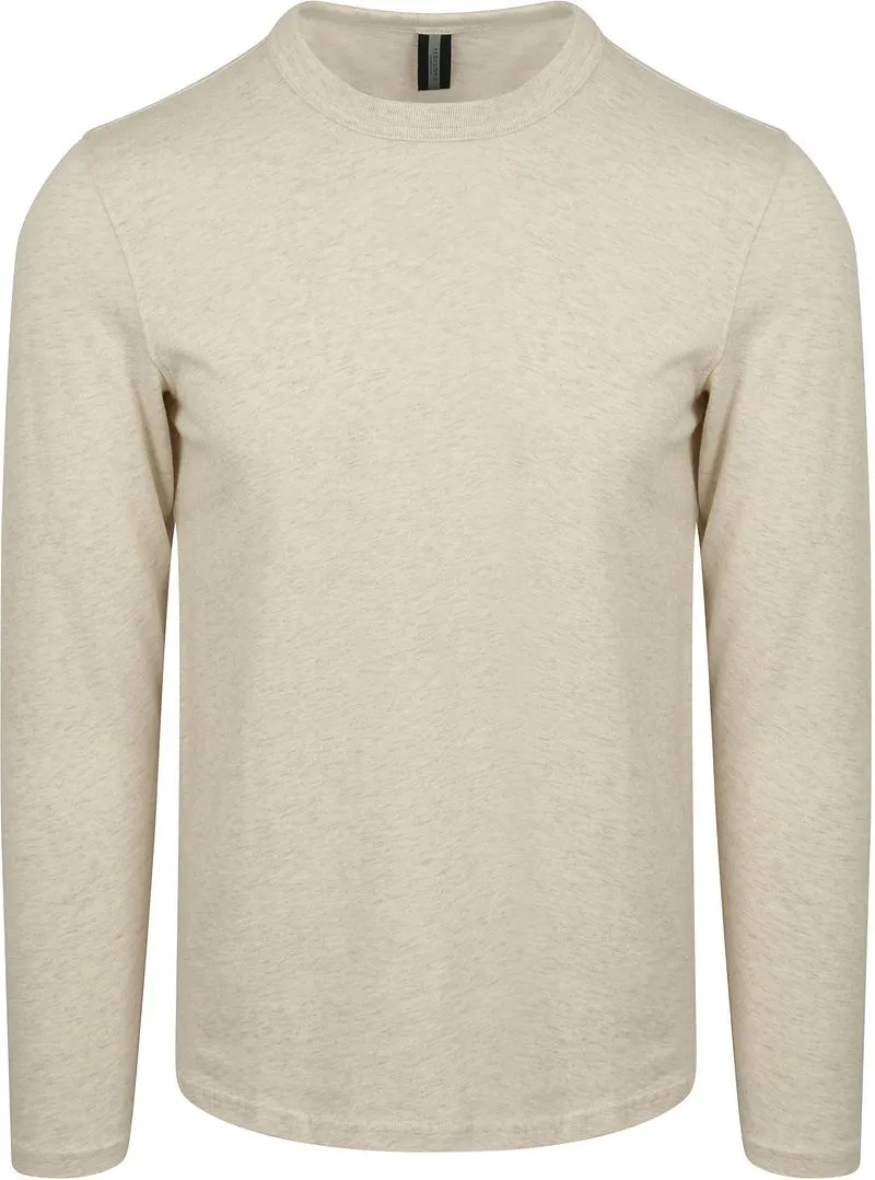 Profuomo Profuomo Longsleeve T-Shirt Ecru - Größe S, Wollweiß, – Produktbild 2 von 4