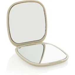 XD Collection Reflecta Make-Up Spiegel aus RCS rec. ABS, beige – Produktbild 1 von 1