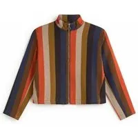 thinking mu thinking mu Ceci-Streifenjacke mit Reißverschluss – Produktbild 1 von 1