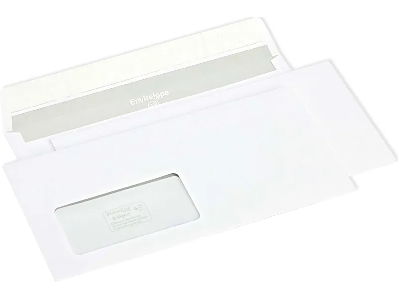 envirelope blue envirelope blue 100 DL Briefumschläge HK 80g mit Fenster – Produktbild 1 von 1
