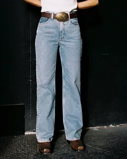 Nudie Jeans Nudie Jeans Wide Leg Jeans Clean Eileen - Desert Light Blue – Produktbild 1 von 1
