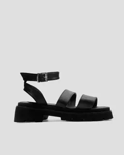 BOHEMA BOHEMA Damen vegan Sandalen Riemchen Schwarz – Produktbild 1 von 1