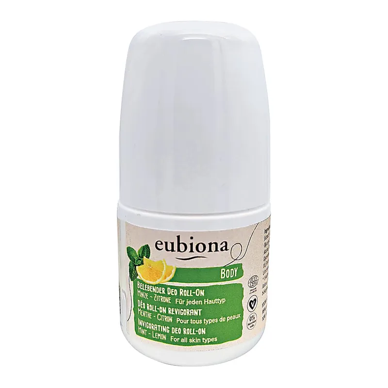 eubiona Eubiona Belebender Deo Roll-On Minze-Zitrone – Produktbild 1 von 1
