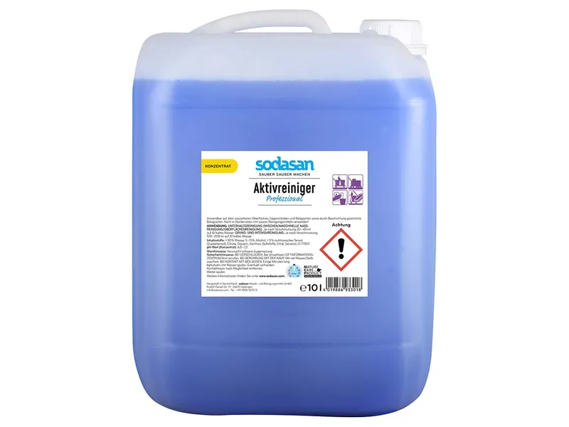 Sodasan Sodasan Aktivreiniger 'Professional' Kanister, 10 l – Produktbild 1 von 1