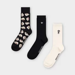 Dedicated Dedicated Socken Coffee 3er-Pack – Produktbild 1 von 1