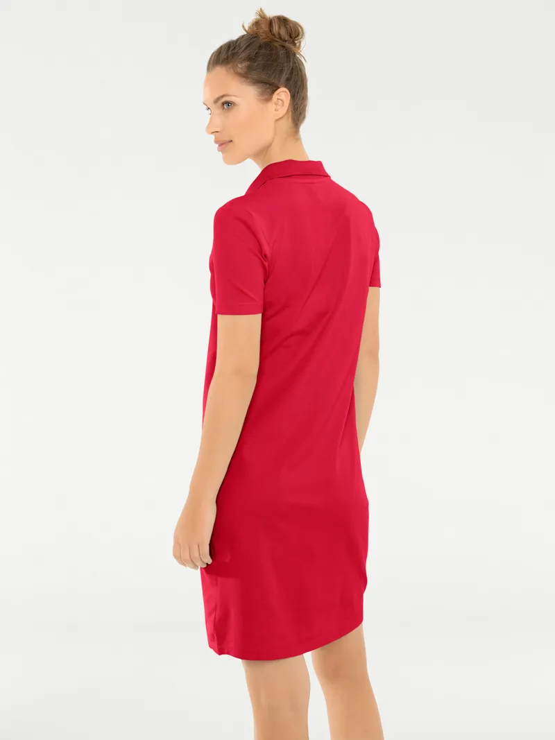 heine Polokleid rot, Rot, – Produktbild 3 von 3
