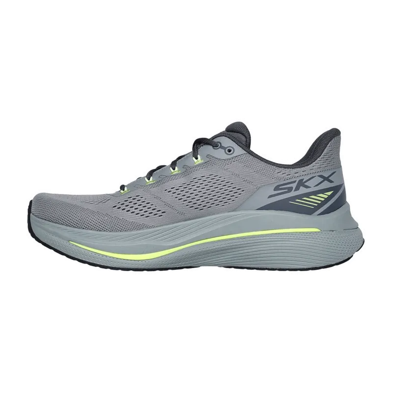 Skechers Skechers MAX CUSHIONING Propulsion Schuhe blau orange 220509 für Herren, grau, Größe 42 EU, Grau, – Produktbild 3 von 5