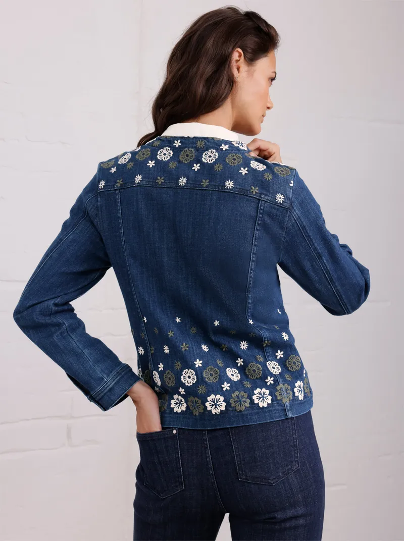 Jeansblazer, Blue-stone-washed, – Produktbild 2 von 3