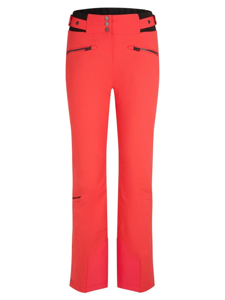 Ziener Ziener Skihose TILLA-Z AQUASHIELD® DAMEN Slim Fit, wasser- u. winddicht, atmungsaktiv, warm durch PrimaLoft®, Rot, – Produktbild 1 von 3