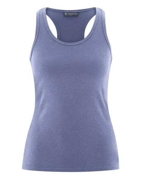 HempAge HempAge Damen Yoga Tanktop Hanf/Bio-Baumwolle, Lavender, – Produktbild 1 von 4