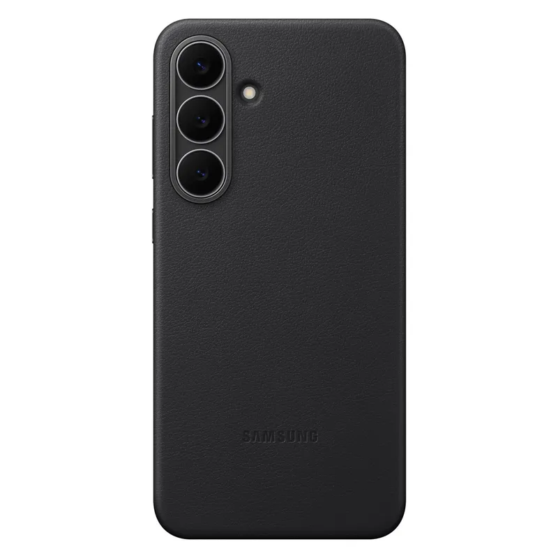 Samsung Original KindSuit Vegan Leather Case für das Samsung Galaxy S25 FE - Schwarz, Schwarz, – Produktbild 1 von 1
