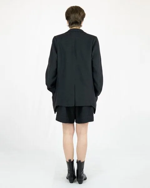 keijn keijn Blazer ANTILI – Oversized Blazer aus Jacquard mit geschlitztem Rückensaum – Produktbild 3 von 4