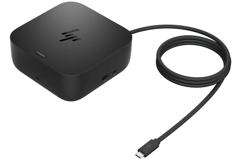 HP HP USB-C 100 W G6 Dockingstation für die tägliche Nutzung, Schwarz, – Produktbild 2 von 2
