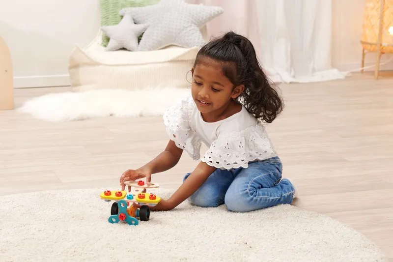 eichhorn eichhorn Constructor Mini Flugzeug Konstruktionsspielsteine, (35 St), Bunt, – Produktbild 4 von 5
