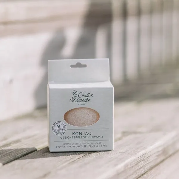 Croll & Denecke Croll & Denecke Konjac Gesichtspflegeschwamm – Produktbild 1 von 4