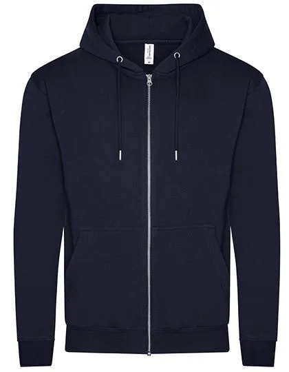 Just Hoods Just Hoods Herren Unisex College Hoodie, New french navy, – Produktbild 2 von 3