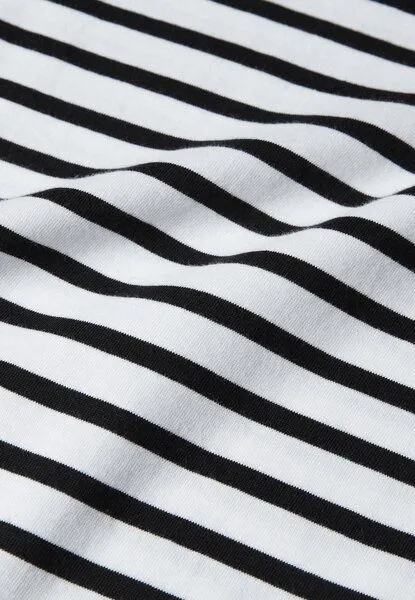 Givn Berlin Givn Berlin Gestreiftes Langarmshirt GBLACEY aus Bio-Baumwolle, Black / white (stripes), – Produktbild 4 von 4