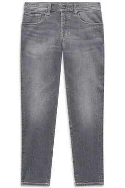 Bugatti Slim Jeans aus italienischem Denim in Grau – Produktbild 1 von 1
