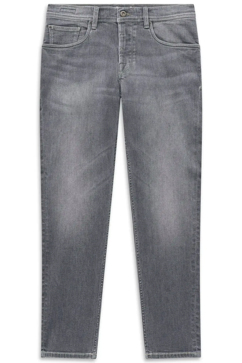 Bugatti Slim Jeans aus italienischem Denim in Grau, Grau, – Produktbild 1 von 1