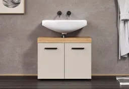 trendteam Waschbeckenunterschrank In Evoke Oak Melamin & Kaschmir B/H/T: 72 / 56 / 34 cm – Produktbild 1 von 1