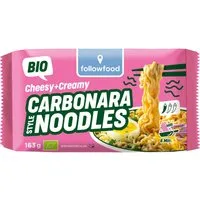 followfood followfood Bio-Instant-Gericht Carbonara Style Nudeln "Cheesy + Creamy", 163 g – Produktbild 1 von 1