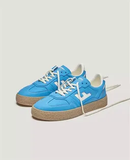 Flamingos Life Flamingos Life Herren vegan Sneaker Burela Bold Elements Water Blue – Produktbild 1 von 1
