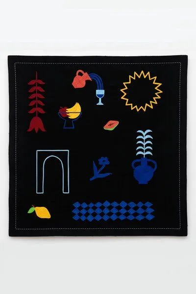 SUITE13LAB Suite13lab Schal TOLE, Schwarz, – Produktbild 2 von 3