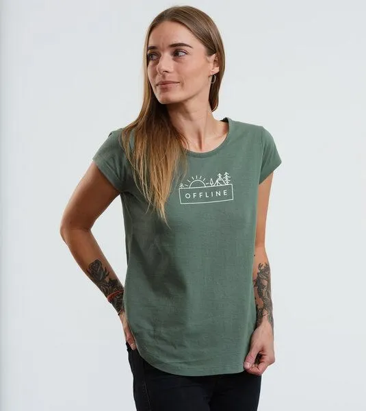Gary Mash GARY MASH Shirt Asheville Offline aus Biobaumwolle, Olivgrün (grün), – Produktbild 4 von 4