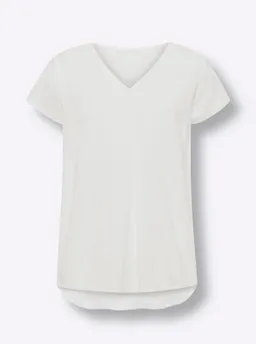 heine Kurzarm-Bluse ecru – Produktbild 1 von 1