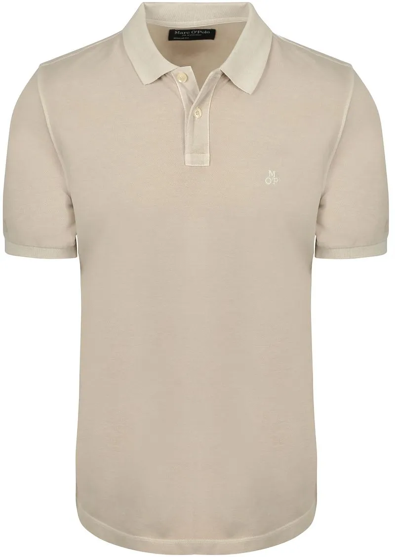 Marc O'Polo Marc O'Polo Poloshirt Piqué Oat Beige - Größe L, Beige, – Produktbild 1 von 5