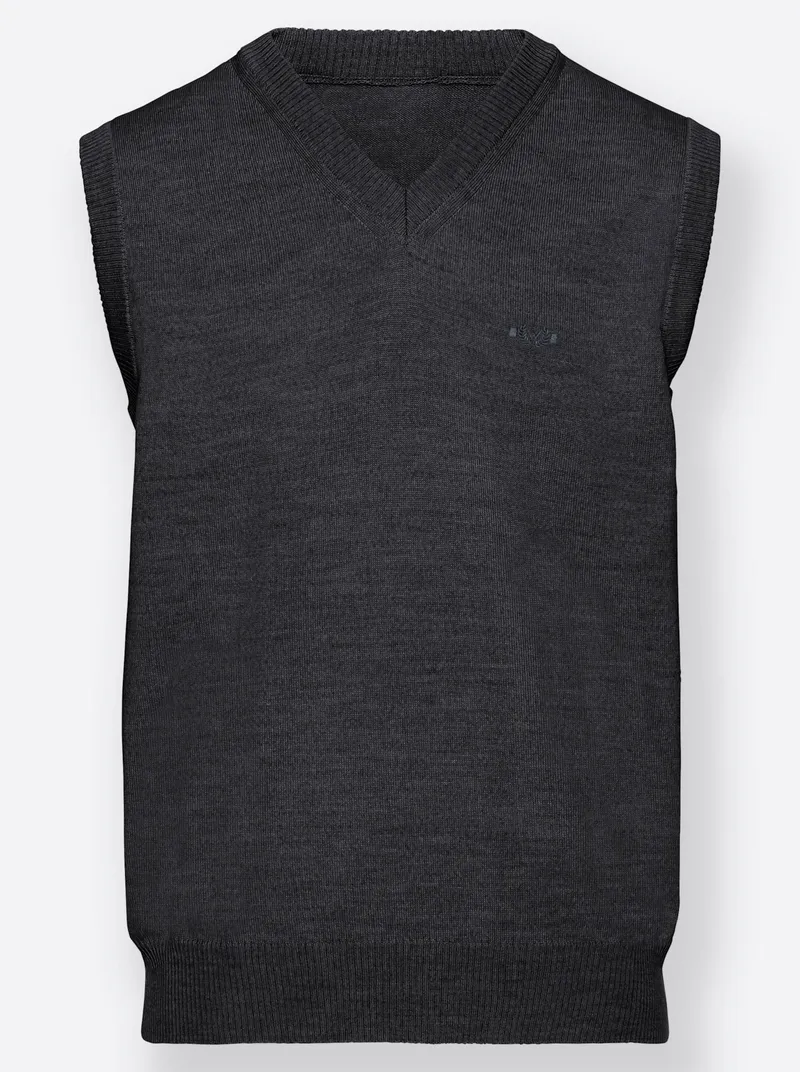 marco donati Stricktop, Anthrazit-meliert, – Produktbild 1 von 2