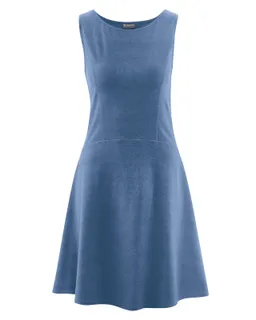 HempAge Hempage Damen vegan Jersey Kleid Summer Blueberry – Produktbild 1 von 1